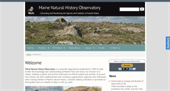 Desktop Screenshot of mainenaturalhistory.org